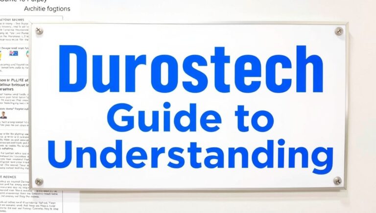 durostech guide to understanding