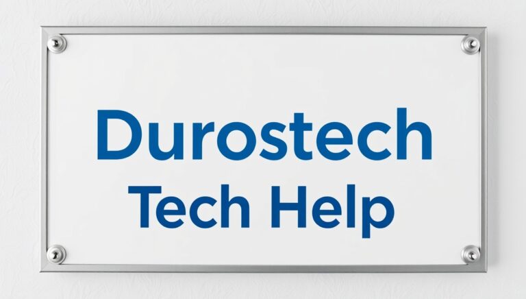 durostech tech help