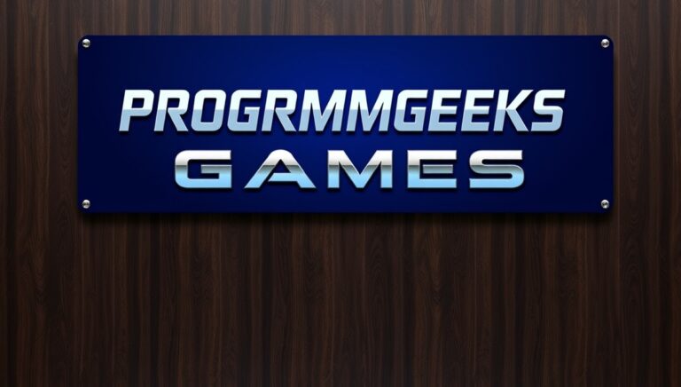 programgeeks games